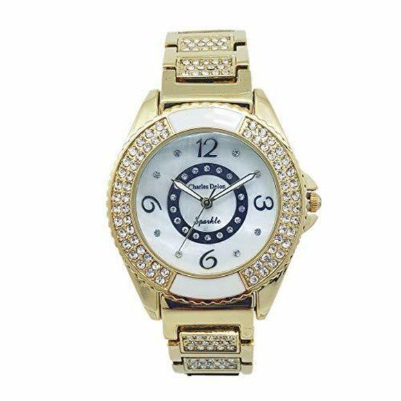 Charles Delon Dress/Formal Style Gold Watch - Picture 1 of 3